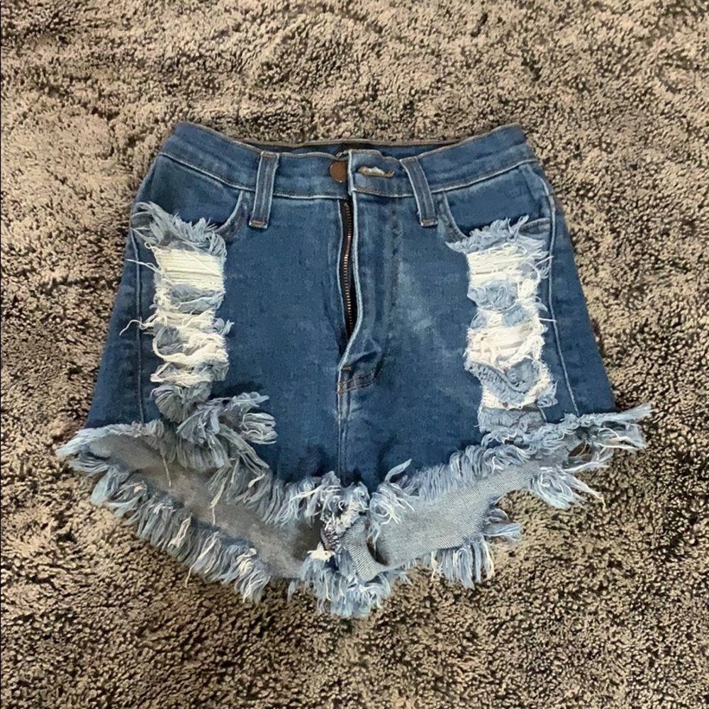 Jean shorts